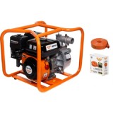 Cumpara ieftin Motopompa Apa 2 Toli, Ruris MP50, 36 m3/h, H Refulare 25 m + furtun refulare 2 toli, 20m