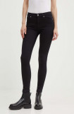HUGO jeansi femei, culoarea negru, 50522436