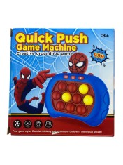 Joc Pop It Spiderman , Flippy, consola, joc interactiv, antistres, cu baterii