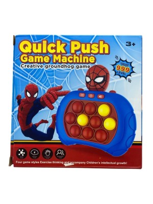 Joc Pop It Spiderman , Flippy, consola, joc interactiv, antistres, cu baterii foto