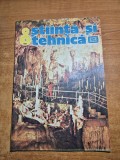 stiinta si tehnica august 1987-alexandru borza,peterea ursilor