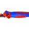 Cuțit pentru electricieni KNIPEX 146mm cu m&acirc;ner ergonomic și tăiș &icirc;n formă de c&acirc;rlig
