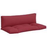 Cumpara ieftin Perne de paleti, 2 buc., rosu vin, material textil