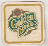 Bnk div Suport de carton pentru halba/pahar bere - coaster - Golden Brau