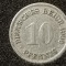 10 pfennig 1900 F (in capsula), stare EF+ / aUNC [poze]