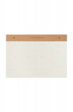 Designworks Ink planificator saptamanal Weekly Notepad Camel