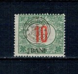 1919 - Emisiunea Cluj, porto 2 bani, eroare