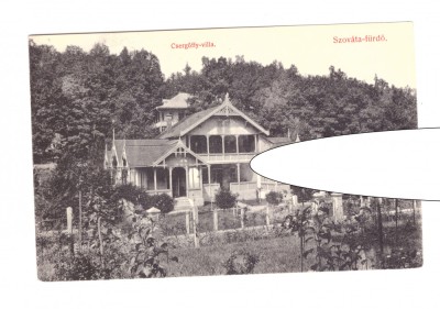 CP Sovata - Vila Csergoffy, pana in 1918, necirculata, impecabila foto