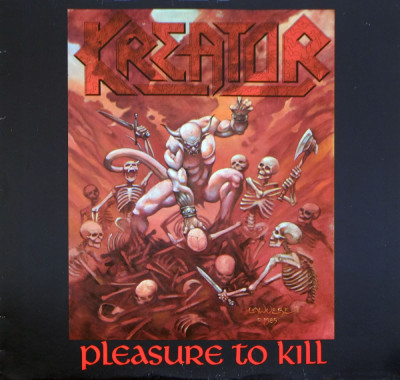 Kreator Pleasure To Kill LP remastered+bonus (2vinyl) foto
