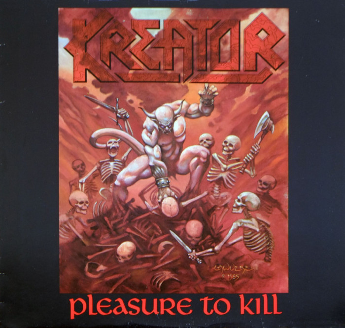 Kreator Pleasure To Kill LP remastered+bonus (2vinyl)