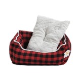 CULCUS PENTRU CAINI SI PISICI TEXTIL PANZA PLUS AMC ROSU CAROURI (SETx5 BUC)