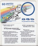 Bnk card Romania - Alo Mobil Rom - 60 unitati 12/02 - RO-DIA-ALO-0032
