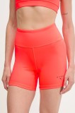 Puma pantaloni scurți de antrenament PUMA x HYROX culoarea portocaliu, uni, high waist, 527636
