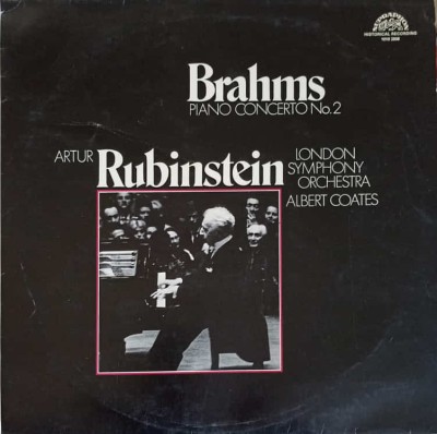 Disc vinil, LP. Piano Concerto No. 2-Brahms, Artur Rubinstein, London Symphony Orchestra, Albert Coates-253295 foto