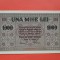 Bancnota 1000 lei BGR (Banca Generala Romana) 1917 ocupatia germana UNC