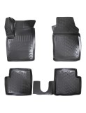Set covorase auto din cauciuc tip tavita pentru Fiat 500 2007-