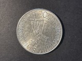 Romania 500 lei 1941 argint stare foarte buna