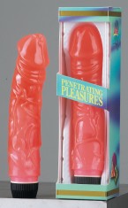 Vibrator JELLY PINK 21 cm foto