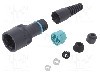 Conector fibra optica, {{Subtip conector}}, 2 pini, BULGIN - PXF6050A foto