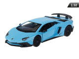 Model 1:32, Rmz Lamborghini Aventador Lp750-4 Sv, Albastru A11870NI