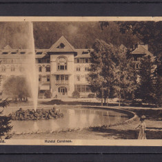 SINAIA HOTEL CARAIMAN CIRCULATA 1915 UPU