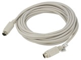 Cablu PS/2 Goobay 5m gri dublă mufă CCA 50557