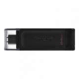 Usb flash drive kingston datatraveler 64gb usb 3.2 black