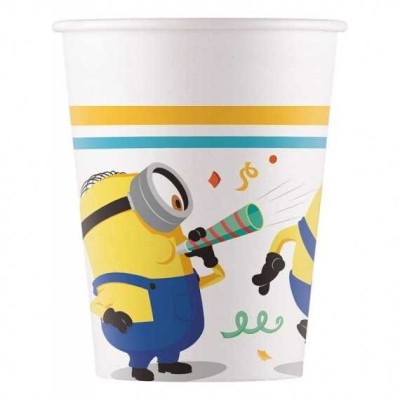 Set 8 pahare Minions 200 ml foto
