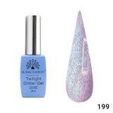 Oja semipermanenta Twilight Glitter 8ml, 199
