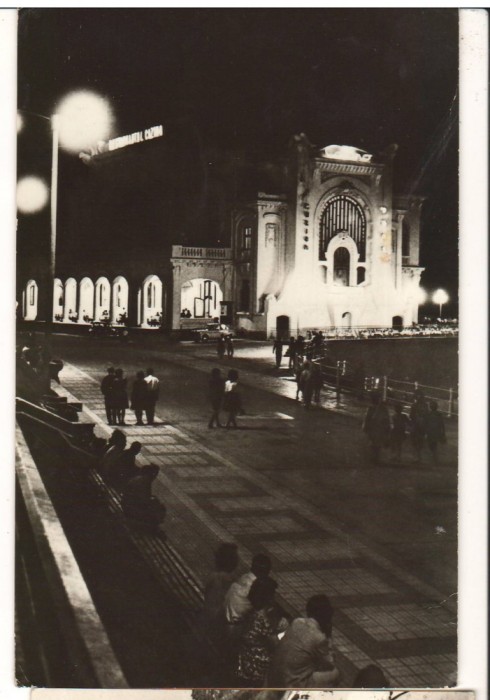 CPIB 22039 - CARTE POSTALA - CONSTANTA. SEARA PE FALEZA