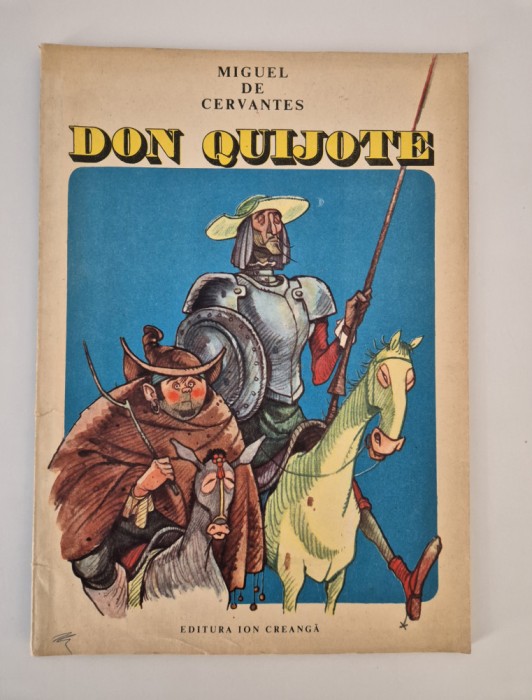 Carte pentru copii Miguel de Cervantes Don Quijote
