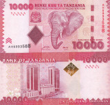 Tanzania 10 000 Shilingi 2010 P-44a UNC