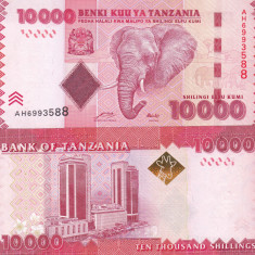 Tanzania 10 000 Shilingi 2010 P-44a UNC