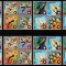Burundi 1975, Mi #1133-1148 A+B**, dant + nedant, cosmos, spatiu, Apollo, Soiuz, MNH! Cota 33 &euro;!