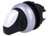 Comutator Rotativ 22mm Alb-Negru Fără IP66