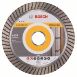 Bosch Best for Universal Turbo - Disc diamantat de taiere continuu 125x22.2x2.2 mm taiere uscata