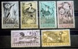 Cehoslovacia 1960 păsări g&acirc;ște rate st&acirc;rc serie 5v stampilata