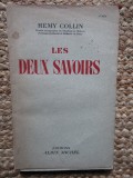 LES DEUX SAVOIRS - REMY COLLIN