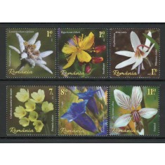 Romania 2019 - LP 2252 nestampilat - Florile muntilor, Muntele Cozia - serie