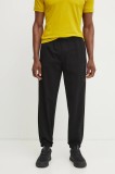 EA7 Emporio Armani pantaloni de trening barbati, culoarea negru, cu imprimeu, AF13512.7M000233