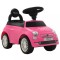 vidaXL Mașinuță fără pedale Fiat 500, roz 80217