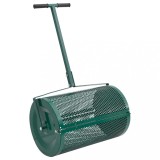 vidaXL Distribuitor de compost, verde, &Oslash;40x60 cm, oțel