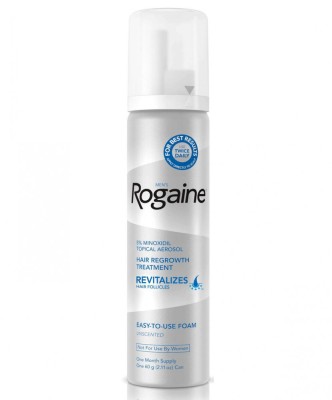 Spuma, Rogaine, impotriva Caderii Parului, Minoxidil 5%, Tratament 1 luna (1 flacon 60gr) foto