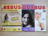 Reviste REBUS pe 2010,3 numere-nr.3(1052),nr.10(1059),nr.11(1060)