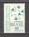 Brazilia.1966 Expozitia filatelica LUBRAPEX GB.23