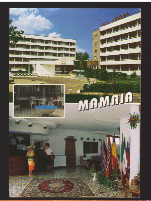 CPIB 21865 - CARTE POSTALA - MAMAIA, HOTEL JUPITER - JUNONA, MOZAIC