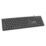 Tastatura USB HOCO K372 QWERTY Wired USB-A Black