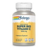 Solaray Super Bio Vitamina C, 100 capsule vegetale, Suport Imunitar, Eliberare 2 etape