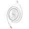 CABLU alimentare si date Baseus Free2Draw Mini, Fast Charging Data Cable pt. smartphone, retractabil, USB Type-C la USB Type-C 100W, 1m, alb &quot;P1036450