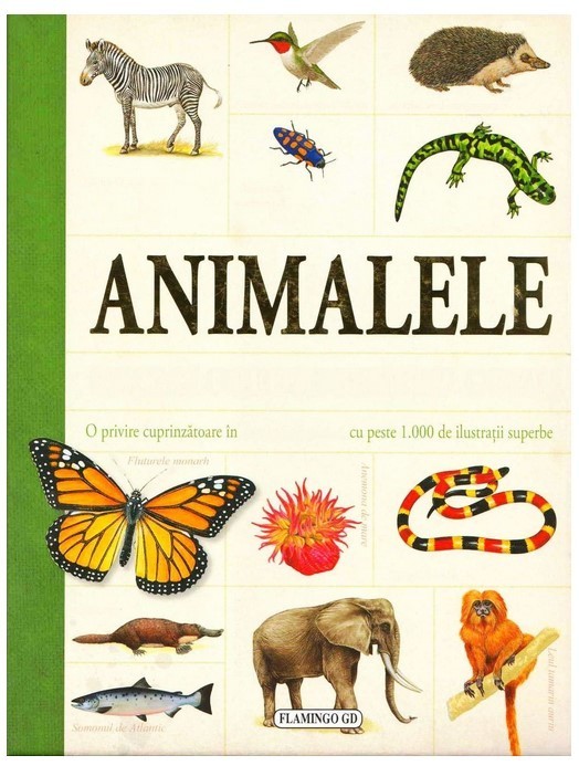 Animalele - Enciclopedie Pentru Copii, - Editura Flamingo